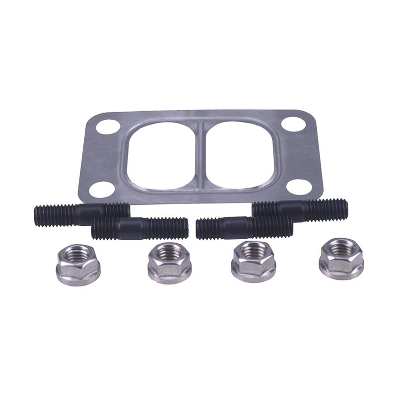 WQSING Turbo Mounting Studs & Nuts with Turbo Gasket 3818823 3818824 3901356 Compatible with Dodge Cummins 89-07 5.9L 4 Cylinder 4B3.9L Engine 3971421 - Image 4